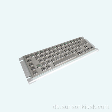 Braille-Tastatur und Touchpad aus Metall